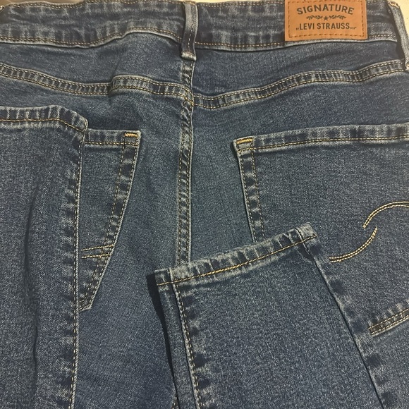 Signature by Levi Strauss & Co. Gold Label Women's high Skinny Jeans size 6/28 - Picture 11 of 11